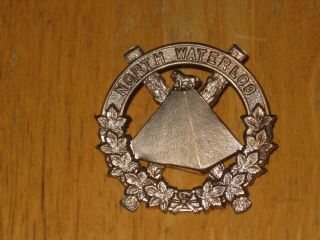 Ww2 Canadian Cap Badge Scots Fusiliers Of Canada North Waterloo