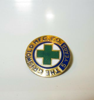 Griswold Mfg Co Service Pin 5 Year Pin Vintage