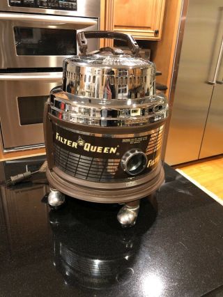 Filter Queen Vintage Canister Vacuum Motor D33 Great
