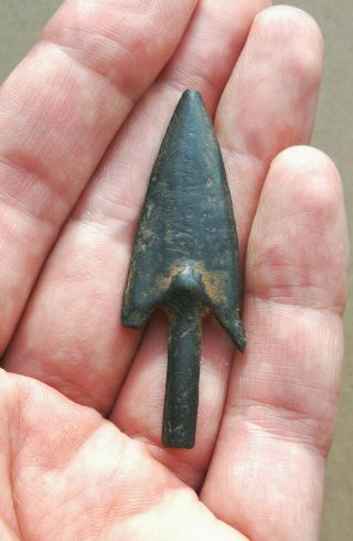 Authentic Ancient Scythian Bronze Arrow Head