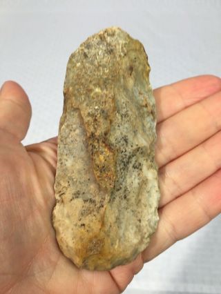 Paleolithic Flint Celt Axe Knife Blade Stone Age Ancient Artifact 39