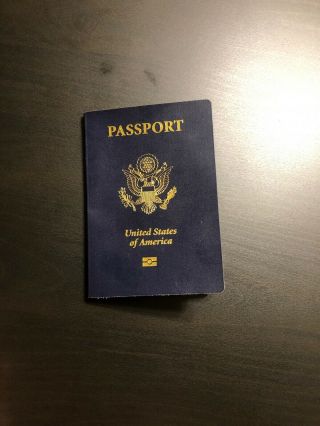 1933 Usa Passport Passeport Reisepass Issued In Washington