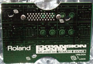 Roland Sr - Jv80 - 04 Vintage Synth Expansion Board Card Jv1080 Jv2080 Xv5080 More
