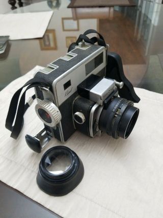 Vintage Rapid Omega Camera With Koni - Omega Hexanon 1:3.  5 Lens 90 Mm