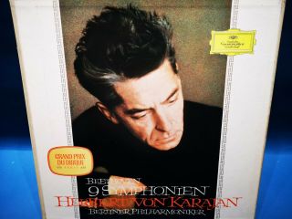 @dgg Skl 101 - 8 Tulips Karajan Beethoven: The Nine Symphonies 8 Lp Nm