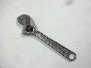 Vintage Proto Los Angeles 6 " Crescent Style Adjustable Wrench 706 - S Vg