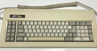 Vintage Zenith Data System Keyboard Mechanical Green Sliders K1
