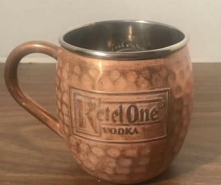 Ketel One Vodka Moscow Mule Hammered Copper Mug 325 Year Anniversary Cup
