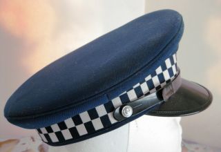 Vintage Obsolete Zealand Police Uniform Hat - 2