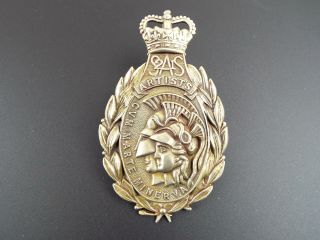 Antique Ww2 Era British Military Artists Cap Badge Special Air Service Regiment