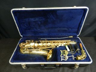 Vintage Conn Alto Saxophone Student W/ Hard Case