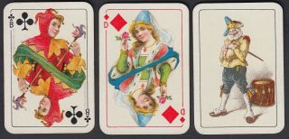 Antique Dondorf Childrens Patience Playing Cards C.  1920 Germany