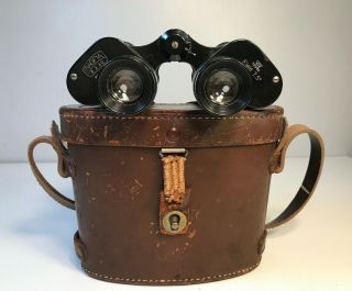 Vintage Wwii Toko Magna 8x30 Field 7.  5 Degree Binoculars 119993 - Made In Japan
