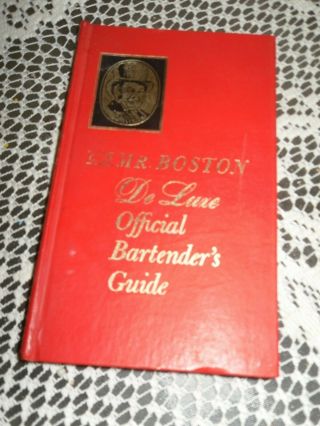 1969 Old Mr.  Boston De Luxe Official Bartender 