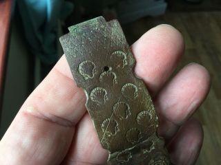 Very Large Scallop Shell Decorated Pilgrim/Religious Book Clasp 3