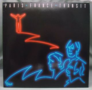 Lp Paris France Transit ‎– Paris France Transit 1982 German Press