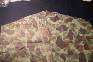 Rare Ww2/ Post Ww2 U.  S.  Camoflage Uniform Protective Cover (usmc) ?