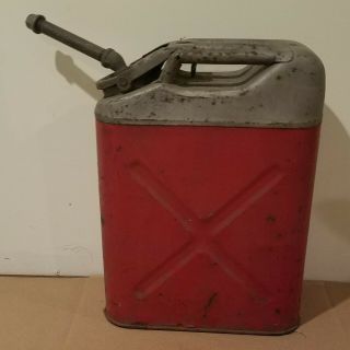 US Army WW2 QMC USA 1944 Dated Nesco Jerry Can Water Gas Can 3
