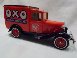 Matchbox Models Of Yesteryear Y22 - 1 1930 Ford Model A Van Oxo Issue 4a