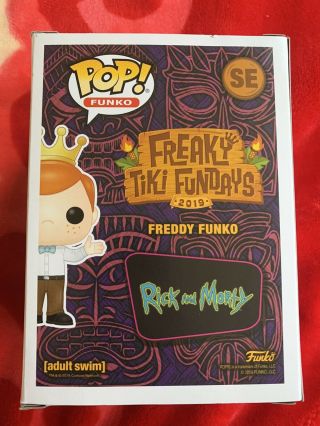 Funko POP SDCC 2019 Fundays - Freddy Funko As Toxic Rick LE 3000 3