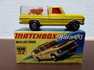 Matchbox Rolamatics Superfast Lesney - No.  57 - Wild Life Truck 2