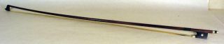 Vintage German L.  Bausch Violin Bow Straight From Local Attic 2