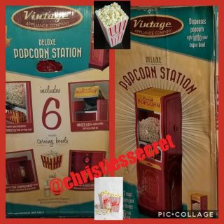 Vintage Appliance Company Deluxe Popcorn Station