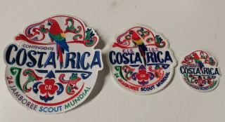 2019 24th World Scout Jamboree Costa Rica Set Contingent Set