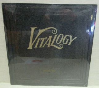 Still Pearl Jam Vitalogy Us Epic 1994 First Press Clear Stkr Archive Nos