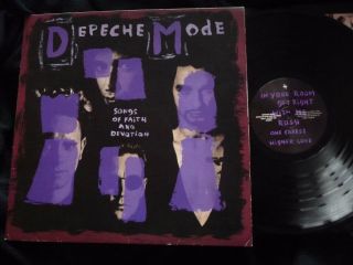 1993 Uk 1st Press Depeche Mode Songs Of Faith And Devotion Lp Mute Stumm 106