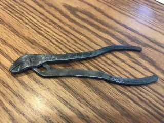 Vintage Indestro Mfg,  Co Chicago Ignition Pliers No.  3411