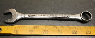 Vintage S - K Wayne C - 18 9/16” 12 Point Combination Wrench Shape
