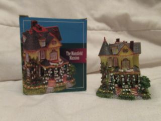 " Redwood Shores - Mansfield Mansion " Rs04 Christmas Village Figurine Liberty Falls