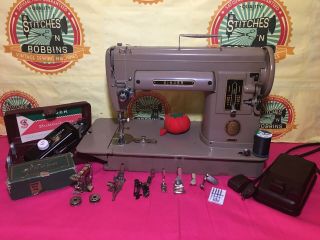 Vintage Singer 301a Sewing Machine Serviced & Cleaned