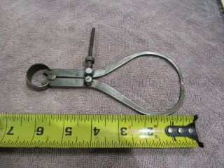 Vintage L.  S.  Starrett Co.  6 1/2 " Outside Spring Calipers Athol.  Mass.