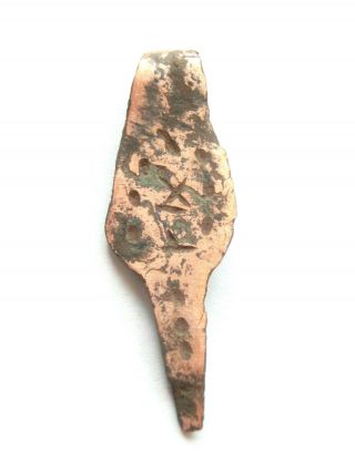 Iron Age Hallstatt Culture Ancient Celtic Druids Bronze Amulet / Pendant 700 Bc