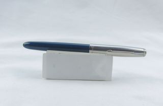 Vintage Blue Parker 51 Triple Set Fountain Pen,  Pencil,  Ballpoint - & Refills T1