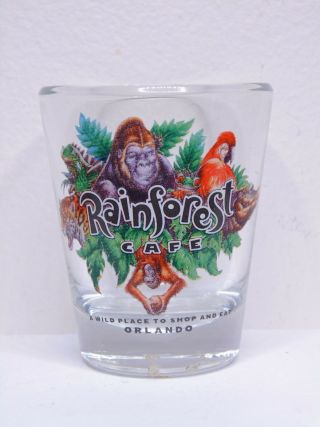 Rainforest Cafe Orlando Florida Shot Glass