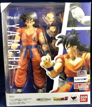 Sh Figuarts Bandai Dragon Ball Z Yamcha Figure (opened Box)