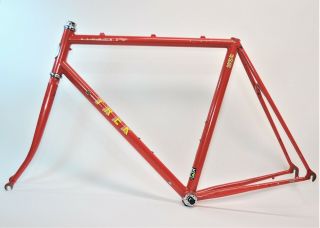 Vintage Trek 1000 Race Aluminum 700c Wheel Racing Bicycle 56 Cm Frame Set