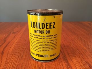ZOILDEEZ Pennzoil 1 Quart Motor Oil Can 3