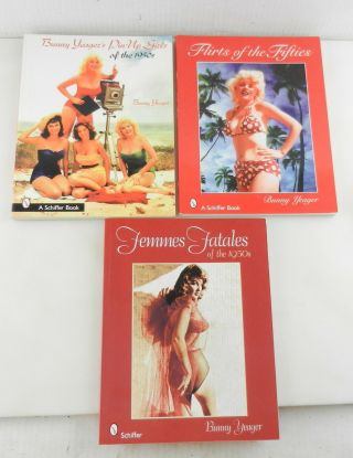 3 Bunny Yeager Pin - Up Girls Adult Nude Of The 1950 