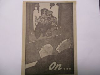 Us Wwii Anti - Soviet Propaganda Leaflet Dropped On American Soldiers In Italy1944
