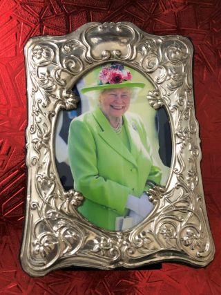 Sterling Silver Photo Frame - R Carr 