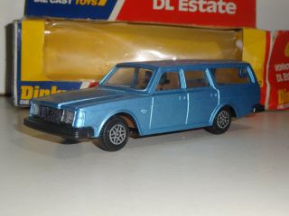 Dinky Toys Diecast Model Car 122 Volvo 265 Dl Estate Station Wagon Blue