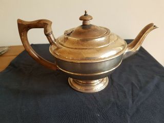 Solid Silver Teapot London 1923
