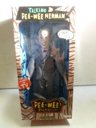 2000 Talking Pee - Wee Herman Pee - Wee 