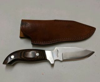 Vintage Lakota Hawk Knife Seki Japan Sei - Kanematsu Fixed Blade W/sheath