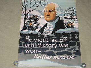 Wwii Workplace Motivational Poster By Chet Miller " He Didn 