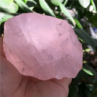 296g Nature Of The Pink Rose Crystal Stone From Madagasc W44